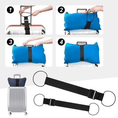 Luius™ Adjustable Luggage Connector Strap For Suitcases